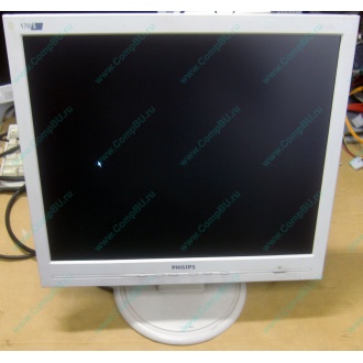 Монитор 17" TFT Philips 170S с битым пикселем в Махачкале, белый (Махачкала)
