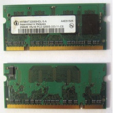 Модуль памяти для ноутбуков 256MB DDR2 SODIMM PC3200 (Махачкала)