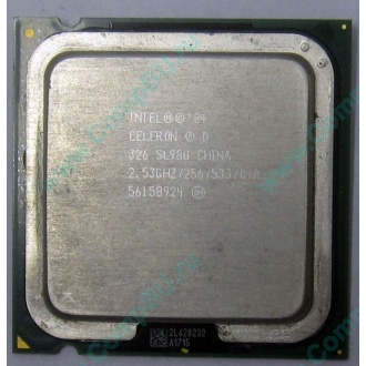 Процессор Intel Celeron D 326 (2.53GHz /256kb /533MHz) SL98U s.775 (Махачкала)