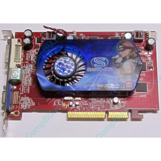 Б/У видеокарта 512Mb DDR2 ATI Radeon HD2600 PRO AGP Sapphire (Махачкала)