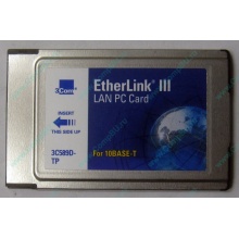 Сетевая карта 3COM Etherlink III 3C589D-TP (PCMCIA) без LAN кабеля (без хвоста) - Махачкала